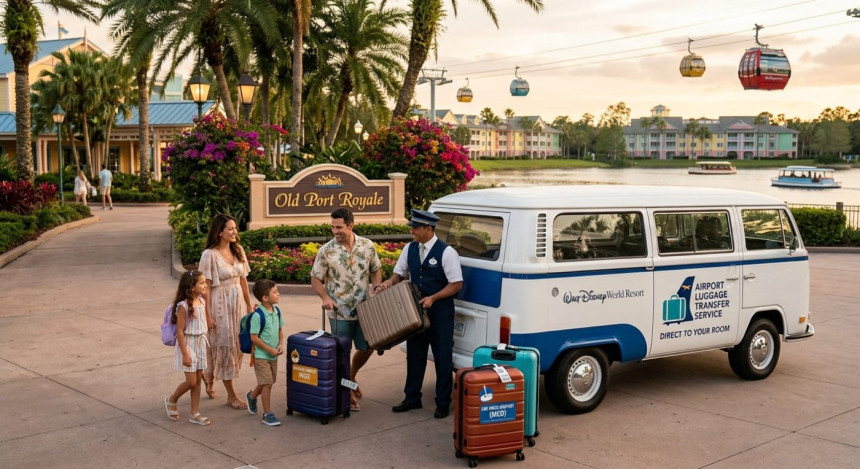 Disney World agrega traslado gratuito de maleta desde el aeropuerto de Orlando a hoteles de Disney Resorts